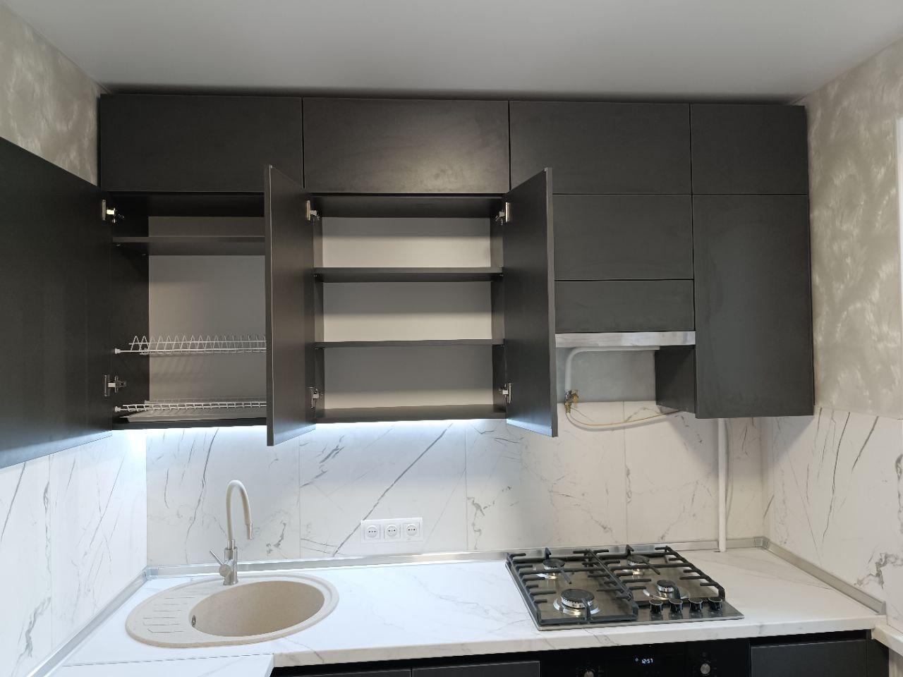 Заказать кухню в Николаеве АлторМебель - Кухня Modern Gray