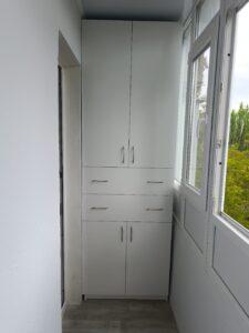 Шкаф на балкон White