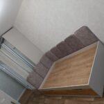 Сіре дитяче ліжко з шухлядами Сіре дитяче ліжко з шухлядами