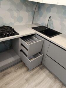 Магазин Кухня White Gray